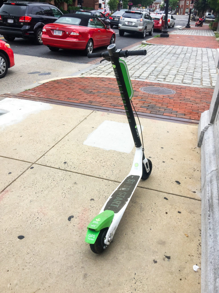 Lime Scooter.